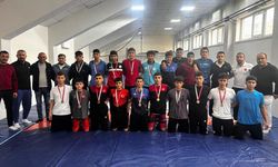 Çankırı'da Okul Sporları Güreş İl Birinciliği Müsabakaları Tamamlandı