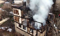 Safranbolu’da 46 günde aynı mahallede ikinci konak yangını