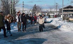 Yozgat’ta kar sonrası vatandaşlar Türkiye’nin ilk milli parkına akın etti