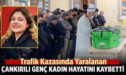 Trafik Kazasında Ağır Yaralanan Çankırılı Genç Kadın Hayatını Kaybetti