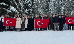 Kur’an Kursu Öğrencileri Ilgaz Dağı Milli Parkı’nda Moral Depoladı