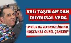 Vali Taşolar’dan Duygusal Veda: “Ayrılık da Sevdaya Dâhildir”