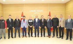 Gençlik ve Spor’dan Vali Taşolar’a Veda Ziyareti