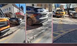 Vatandaş isyanda: Çankırı’da Kaldırımlar otopark oldu!