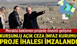 Kurşunlu Açık Ceza İnfaz Kurumu Proje İhalesi İmzalandı