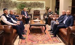 Kurşunlu Tarih Araştırmaları Derneği’nden Başkan Esen’e ziyaret