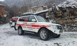 Çankırı'da Olumsuz Hava Şartlarına Rağmen Sağlık Hizmeti Aksamadı