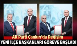 AK Parti Çankırı’da Değişim: Yeni İlçe Başkanları Göreve Başladı
