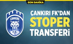 Çankırı FK’dan stoper transferi