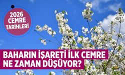 Baharın İlk İşareti İlk Cemre Düşüyor