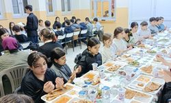 Çankırı TOKİ Ortaokulunda Öğrenci ve Öğretmenler İftarda Buluştu