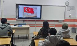 Çankırı Nevzat Ayaz SBL’de Bayrak Temalı İlk Ders Gerçekleştirildi