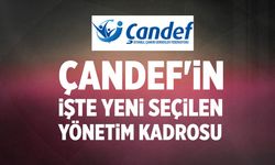 ÇANDEF'in işte yeni seçilen yönetim kadrosu