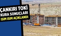 Çankırı TOKİ Kura Sonuçları Açıklandı