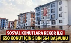 Çankırı Merkez’de Sosyal Konutlara Rekor İlgi: 650 Konut İçin 5 Bin 564 Başvuru