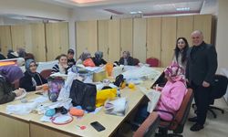 Kurşunlu Belediye Başkan Uslu, Dikiş Nakış Kursunu Ziyaret Etti