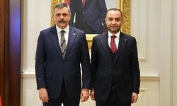 AK Parti Çankırı İl Başkanı Erdoğan’dan İçişleri Bakanı Çiftçi’ye Ziyaret