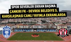 Çankırı FK – Devrek Belediye Spor Maçı Çankırı Postası’nda Canlı Yayınlanacak