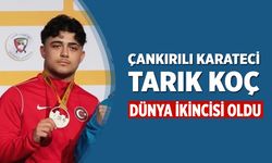 Çankırılı Genç Karateci Tarık Koç, Dünya İkincisi Oldu!