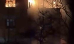 Çankırı'da Alevlere teslim olan ev küle döndü