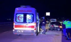 Çankırı’da iki otomobil çarpıştı: 2 yaralı