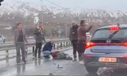 Otomobilin çarptığı bisiklet sürücüsü ağır yaralandı