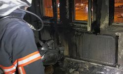 Çankırı'da Çıkan Yangında Apartman Dairesi Küle Döndü