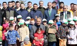 Orman Haftası’nda Çerkeş’te Minik Ellerle Fidanlar Toprakla Buluştu