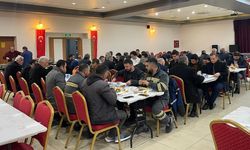 Kurşunlu’da muhtarlar ve daire amirleri iftarda buluştu