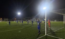 Orta ilçe tarihinde ilk gece maçı oynandı