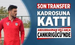 Çankırıgücü Veli Akça’yı kadrosuna kattı