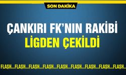 Çankırı FK’nın Rakibi Ligden Çekildi