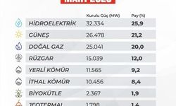 Türkiye'nin elektrik kurulu gücü 125 bin megavatı aştı