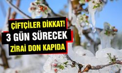 Çankırı’da Zirai Don Alarmı! 3 Gün Sürecek Risk İçin Uyarı