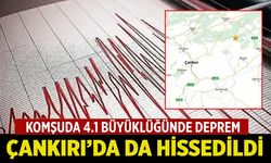 Komşuda 4.1 Büyüklüğünde Deprem Çankırı’da da Hissedildi