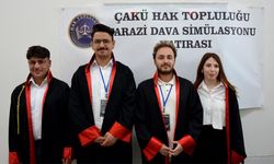 ÇAKÜ’de Farazi Dava Simülasyonu Gerçekleştirildi