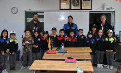 Çankırı Emniyetinden minik öğrencilerine polislik eğitimi ve ziyaret