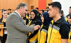 ÇAKÜ’de Arma Takdim ve Yemin Töreni Gerçekleştirildi