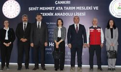 Üst Düzey Heyetten Şehit Mehmet Ata MTAL’e Ziyaret