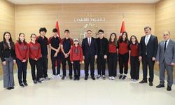 Çankırı Valisi Çakırtaş’tan Matematik Şampiyonlarına Tebrik