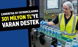 Çankırı'da Su Yatırımcılarına 301 Milyon TL’ye Varan Destek