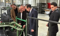 Korgun ve Yapraklı heyeti Korgun OSB’de incelemelerde bulundu