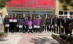 Orta’da Bilgi Yarışması Ödülleri Sahiplerini Buldu