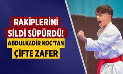 Rakiplerini Sildi Süpürdü! Abdulkadir Koç’tan Çifte Zafer