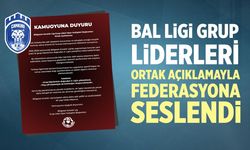 BAL Ligi Grup Liderlerinden Federasyona Ortak Çağrı