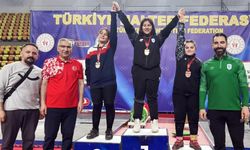 Çankırılı Sporcu Esmanur Çetin Türkiye Üçüncüsü Oldu