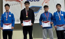 Çankırılı Cimnastikçi Mehmet Kaan Battal Türkiye Üçüncüsü Oldu