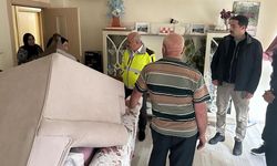 Çankırı'da su baskınlarının yaşandığı evlerde tahliye çalışmaları sürüyor