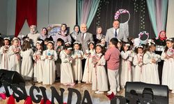 Çankırı Sultan Selim Kur’an Kursu 4-6 Yaş Öğrencilerinden Yıl Sonu Coşkusu