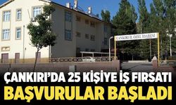 Çankırı’da 25 Kişiye İş Fırsatı: İUP Başvuruları Başladı
